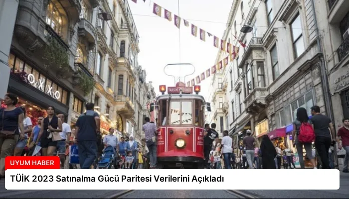 TÜİK 2023 Satınalma Gücü Paritesi Verilerini Açıkladı