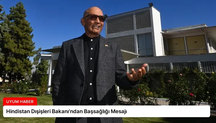 Hindistan Dışişleri Bakanı’ndan Başsağlığı Mesajı