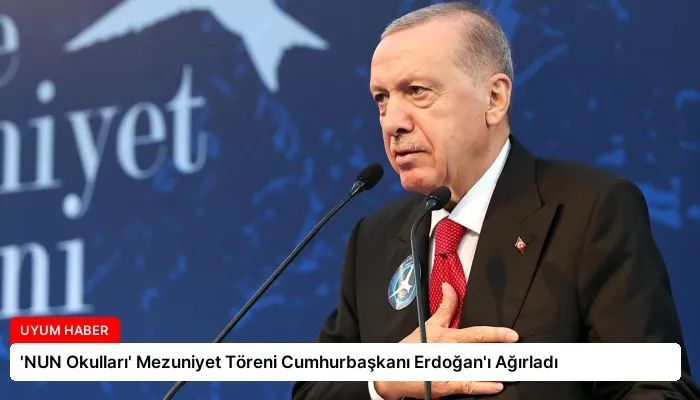 ‘NUN Okulları’ Mezuniyet Töreni Cumhurbaşkanı Erdoğan’ı Ağırladı