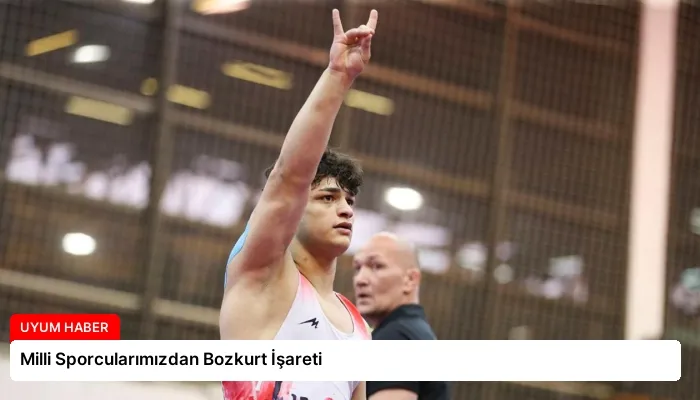 Milli Sporcularımızdan Bozkurt İşareti