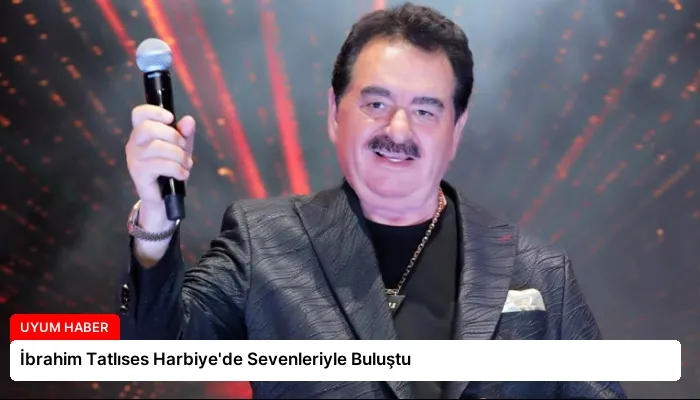 İbrahim Tatlıses Harbiye’de Sevenleriyle Buluştu