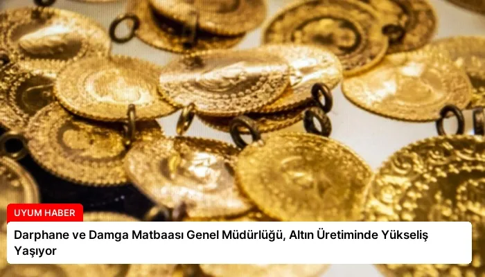 Darphane ve Damga Matbaası Genel Müdürlüğü, Altın Üretiminde Yükseliş Yaşıyor