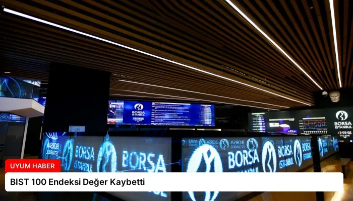 BIST 100 Endeksi Değer Kaybetti