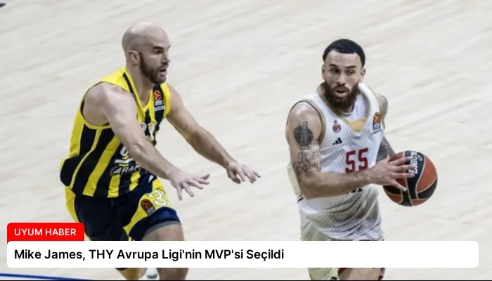 Mike James, THY Avrupa Ligi’nin MVP’si Seçildi