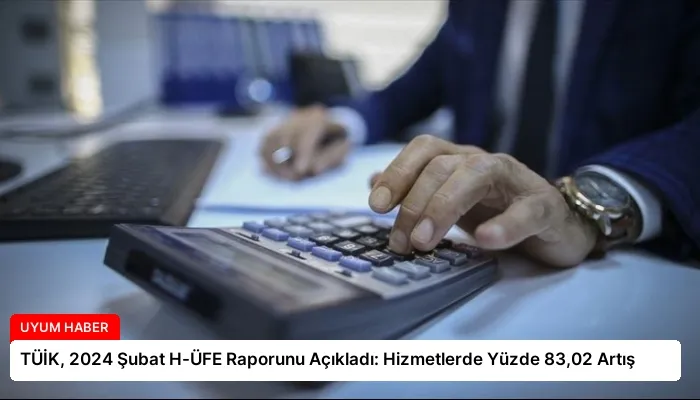 TÜİK, 2024 Şubat H-ÜFE Raporunu Açıkladı: Hizmetlerde Yüzde 83,02 Artış