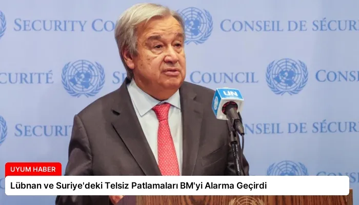 Lübnan ve Suriye’deki Telsiz Patlamaları BM’yi Alarma Geçirdi