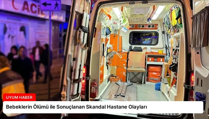 Bebeklerin Ölümü ile Sonuçlanan Skandal Hastane Olayları