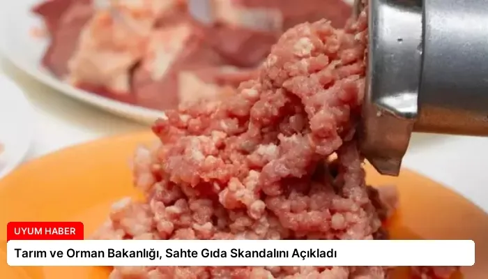 Tarım ve Orman Bakanlığı, Sahte Gıda Skandalını Açıkladı
