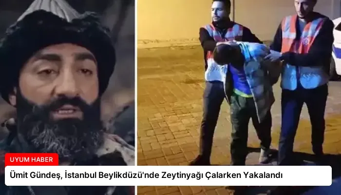 Ümit Gündeş, İstanbul Beylikdüzü’nde Zeytinyağı Çalarken Yakalandı