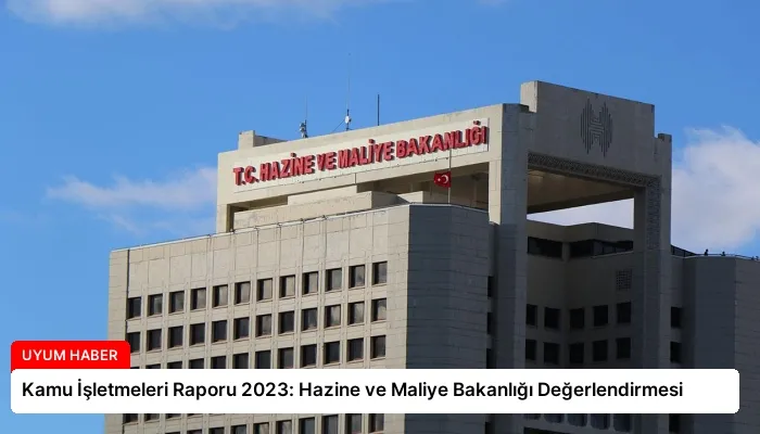 Kamu İşletmeleri Raporu 2023: Hazine ve Maliye Bakanlığı Değerlendirmesi