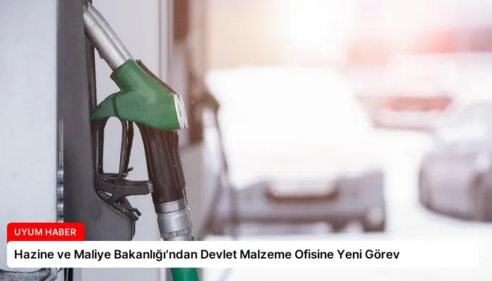 Hazine ve Maliye Bakanlığı’ndan Devlet Malzeme Ofisine Yeni Görev