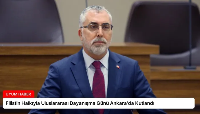 Filistin Halkıyla Uluslararası Dayanışma Günü Ankara’da Kutlandı