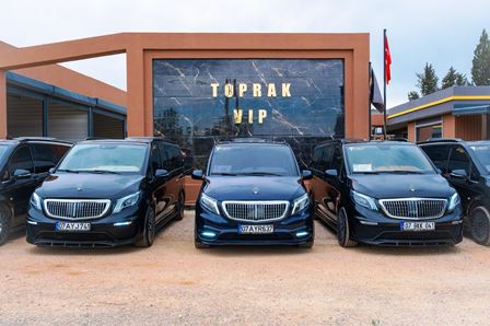 Toprak VIP Transfer: Der Gipfel des luxuriösen Reisens in Antalya