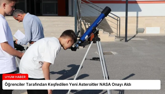 Öğrenciler Tarafından Keşfedilen Yeni Asteroitler NASA Onayı Aldı