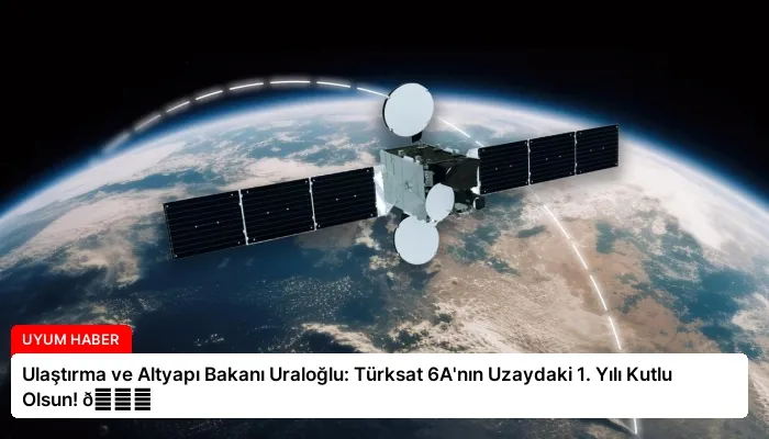 Ulaştırma ve Altyapı Bakanı Uraloğlu: Türksat 6A’nın Uzaydaki 1. Yılı Kutlu Olsun! 🚀