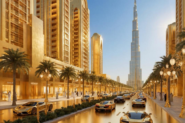 “Altın Tozu” Değil “Altın Sokak” İle Dünyanın Zirvesi Dubai!