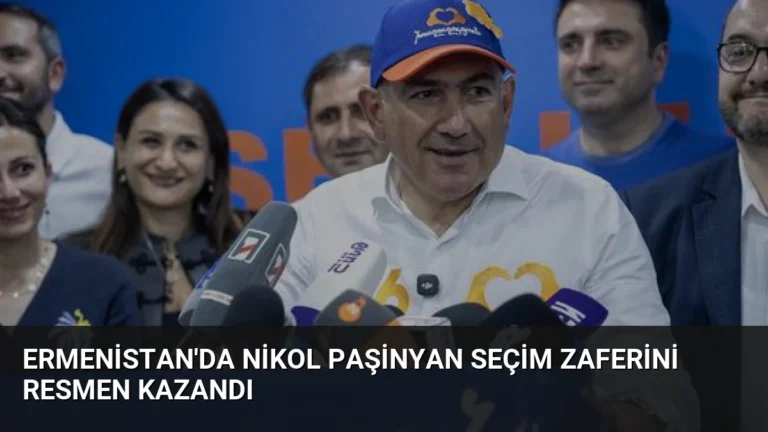 Ermenistan’da Nikol Paşinyan Seçim Zaferini Resmen Kazandı