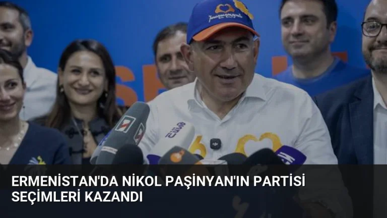 Ermenistan’da Nikol Paşinyan’ın Partisi Seçimleri Kazandı