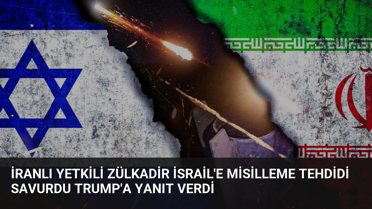 İranlı Yetkili Zülkadir İsrail’e Misilleme Tehdidi Savurdu Trump’a Yanıt Verdi