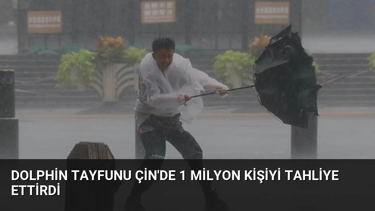 Dolphin Tayfunu Çin’de 1 Milyon Kişiyi Tahliye Ettirdi