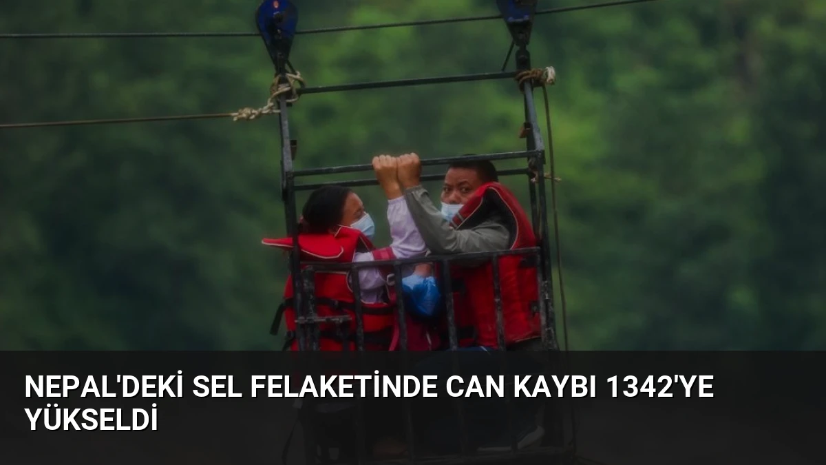 Nepal’deki Sel Felaketinde Can Kaybı 1342’ye Yükseldi