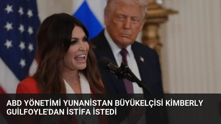 ABD Yönetimi Yunanistan Büyükelçisi Kimberly Guilfoyle’dan İstifa İstedi