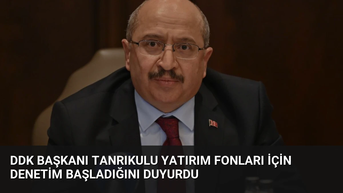 DDK Başkanı Tanrıkulu Yatırım Fonları İçin Denetim Başladığını Duyurdu